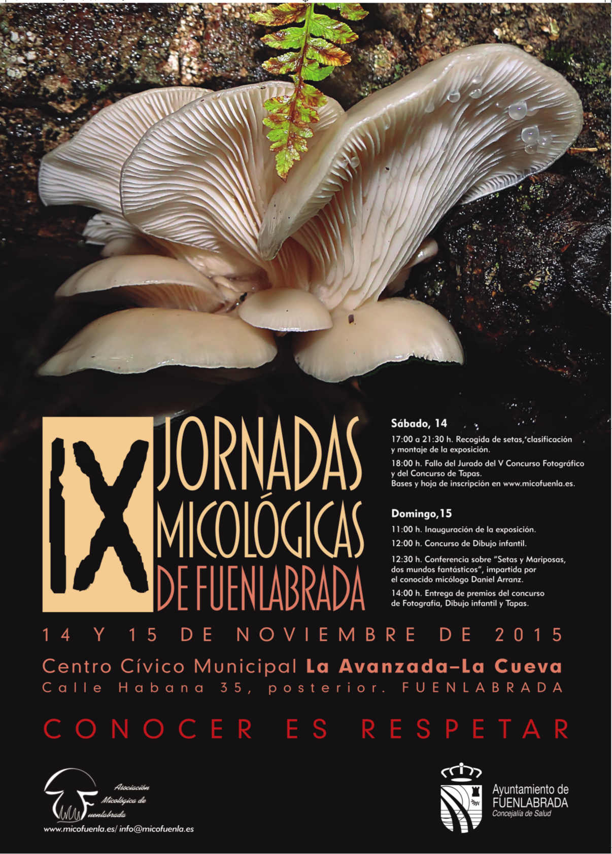 Cartel IX Jornadas Micologicas